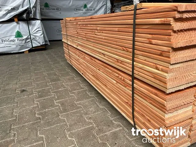 Douglas schuttingplanken 16x140mm, lengte 180cm - afbeelding 2 van  3