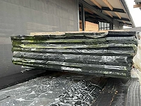 Douglas schuttingplanken zwart gespoten 16x140mm, lengte 300cm (104x) - afbeelding 3 van  3