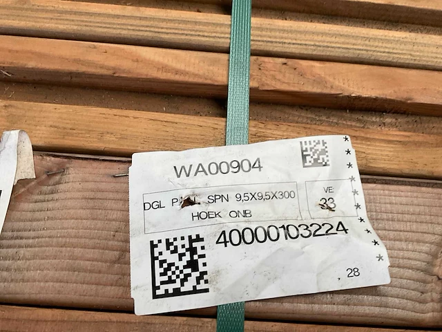 Douglas sponning 300x9,5x9,5 cm (33x) - afbeelding 4 van  7