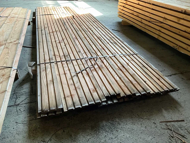 Douglas triple profiel geschaafd 300x14x1,6 cm (16x) - afbeelding 4 van  4