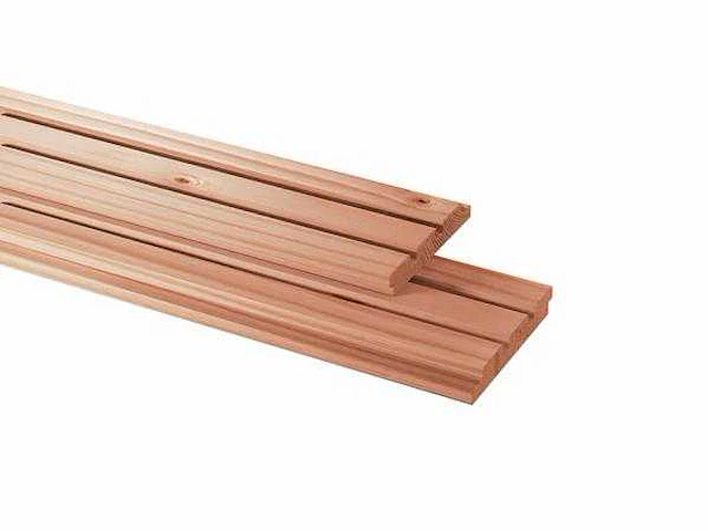 Douglas triple profiel geschaafd 500x14,5x2,1 cm (33x) - afbeelding 1 van  4