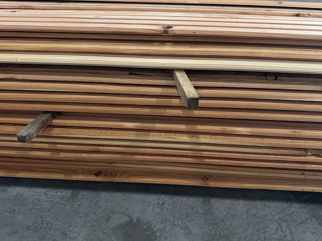Douglas triple rhombus 4000x145x18mm (totaal: 392m1) (98x) - afbeelding 2 van  4