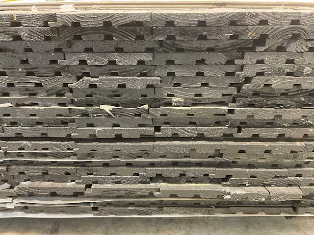 Douglas triple rhombus plank 400x14,5x1,8 cm (160x) - afbeelding 6 van  7