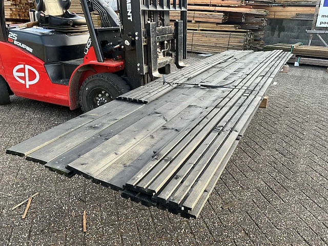 Douglas triple rhombusprofiel 240-400x13,5x2,2 cm (11x) - afbeelding 2 van  5