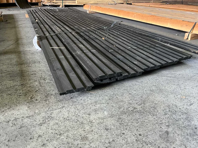 Douglas tripleprofiel geschaafd 300x14x2 cm (8x) - afbeelding 2 van  3
