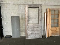 Douglas tuindeur in frame 220x110 cm - afbeelding 1 van  4