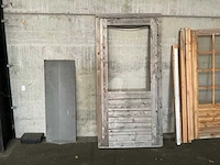 Douglas tuindeur in frame 220x110 cm - afbeelding 2 van  4