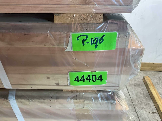 Douglas tuinhuis dubbele deur 4-ruits 1900x2020 mm - afbeelding 6 van  6