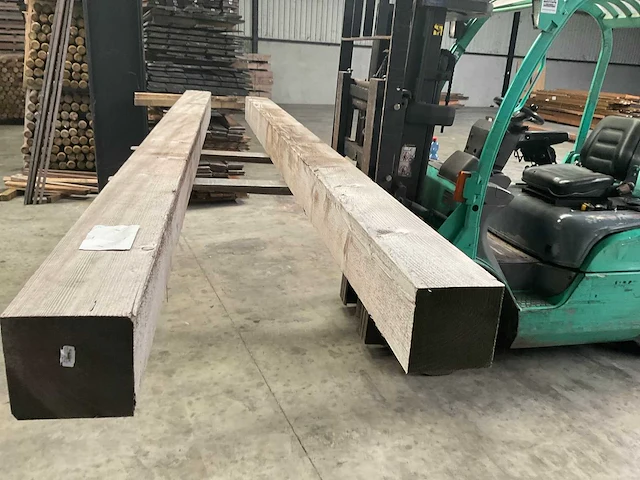 Douglas tuinpaal 400x20x20 cm (2x) - afbeelding 2 van  6