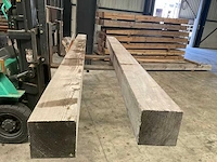 Douglas tuinpaal 400x20x20 cm (2x) - afbeelding 5 van  6