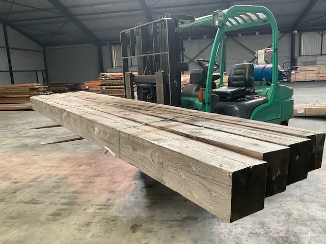 Douglas tuinpaal 400x20x20 cm (4x) - afbeelding 1 van  7