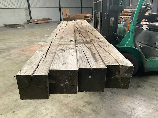 Douglas tuinpaal 400x20x20 cm (4x) - afbeelding 2 van  7