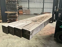 Douglas tuinpaal 400x20x20 cm (4x) - afbeelding 3 van  7