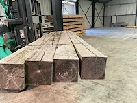 Douglas tuinpaal 400x20x20 cm (4x) - afbeelding 5 van  7