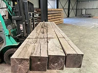 Douglas tuinpaal 400x20x20 cm (4x) - afbeelding 7 van  7