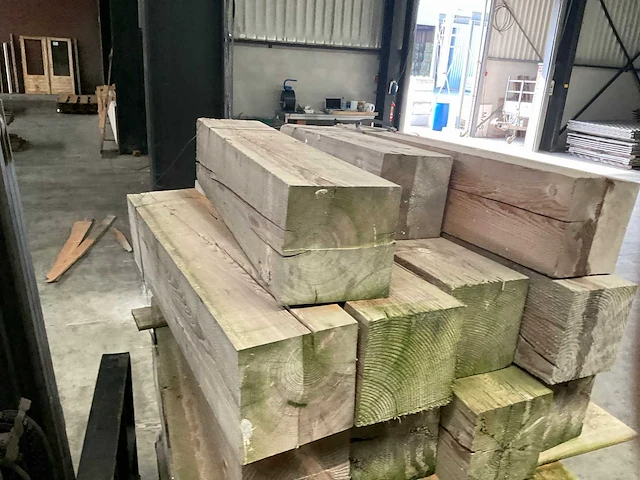 Douglas tuinpaal 90-150 x 20x20cm (23x) - afbeelding 7 van  8