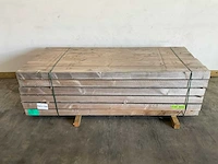 Douglas tuinpaal fijnbezaagd 250x10x10 cm (66x)