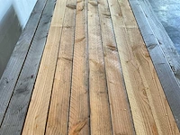 Douglas tuinpaal fijnbezaagd 250x10x10 cm (66x) - afbeelding 3 van  6