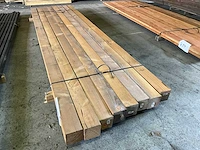 Douglas tuinpaal fijnbezaagd 300x10x10 cm (8x) - afbeelding 4 van  4
