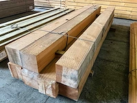 Douglas tuinpaal fijnbezaagd 300x20x20 cm (7x) - afbeelding 2 van  5