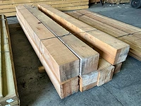 Douglas tuinpaal fijnbezaagd 300x20x20 cm (7x) - afbeelding 4 van  5