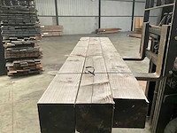 Douglas tuinpaal geschaafd 250x20x20 cm (3x) - afbeelding 4 van  7