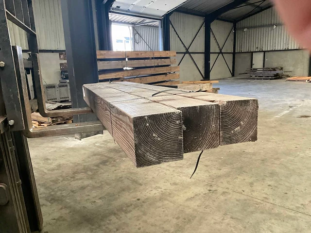 Douglas tuinpaal geschaafd 250x20x20 cm (3x) - afbeelding 6 van  7