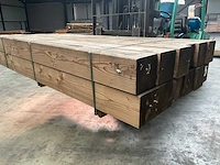 Douglas tuinpaal triple verlijmd 250x20x20 cm (4x) - afbeelding 1 van  9