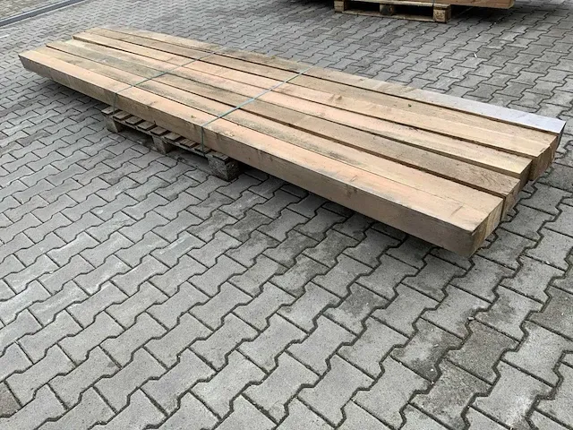 Douglas tuinpalen 120x120x4000 (7x) - afbeelding 3 van  3