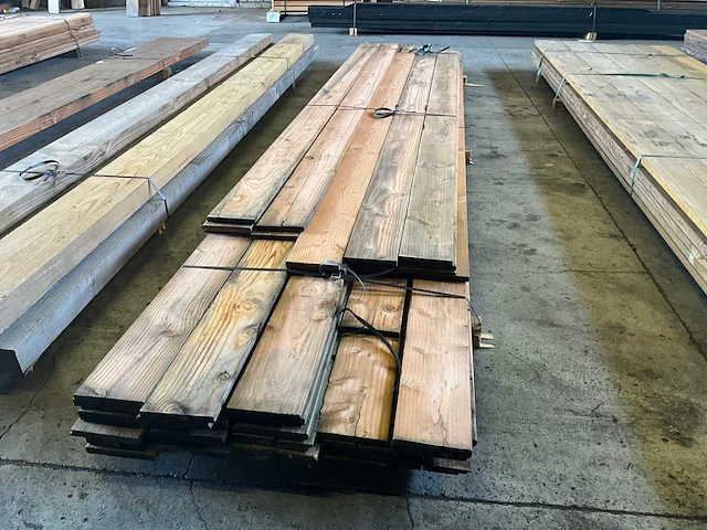 Douglas tuinplank 18x140 mm (48x) - afbeelding 3 van  4
