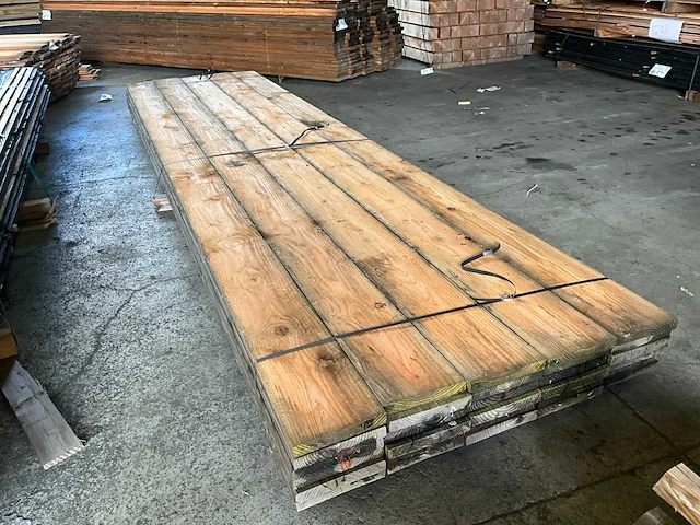 Douglas tuinplank 400x18,5x2,5 cm (30x) - afbeelding 2 van  4