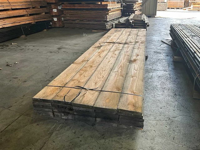 Douglas tuinplank 400x18,5x2,5 cm (30x) - afbeelding 3 van  4