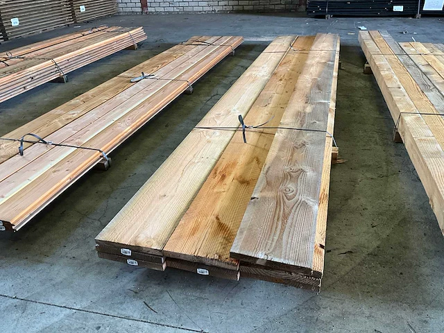 Douglas tuinplank 400x25x2,5 cm (10x) - afbeelding 5 van  5