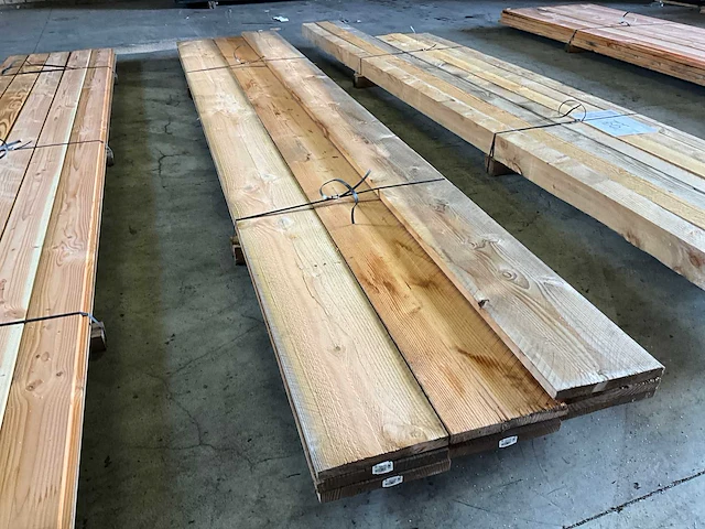 Douglas tuinplank 400x25x2,5 cm (10x) - afbeelding 2 van  5