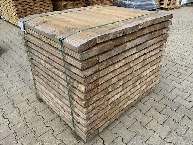 Douglas tuinplank 45x145x1000mm (112x) - afbeelding 3 van  4