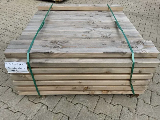 Douglas tuinplank 45x145x1000mm (50x) - afbeelding 2 van  4