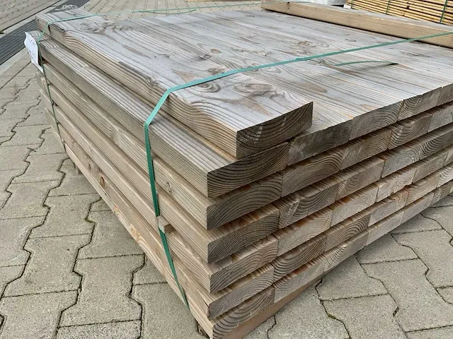 Douglas tuinplank 45x145x1000mm (50x) - afbeelding 3 van  4