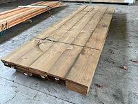 Douglas tuinplank fijnbezaagd 300x20x2,2 cm (25x) - afbeelding 1 van  4