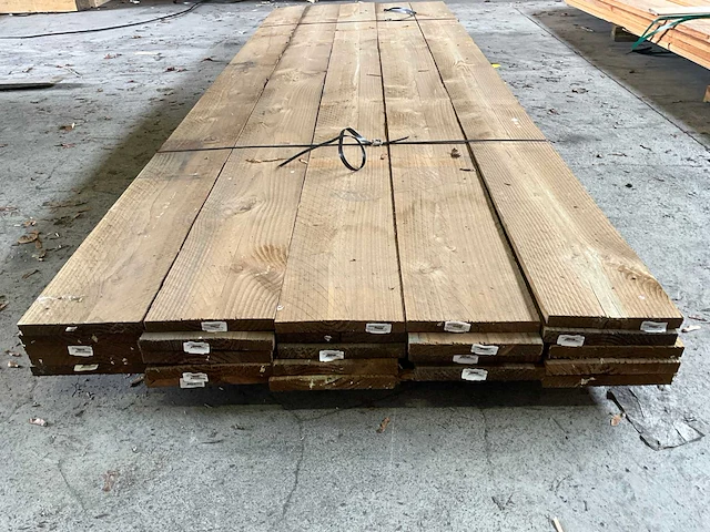 Douglas tuinplank fijnbezaagd 300x20x2,2 cm (25x) - afbeelding 3 van  4