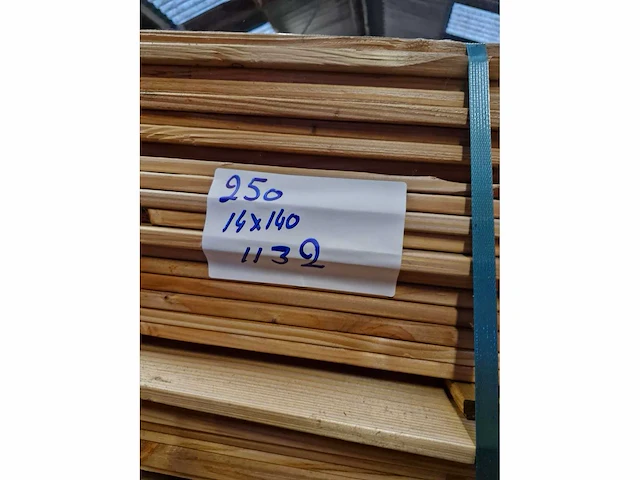 Douglas tuinplank geschaafd - 180x14x1,4 cm (250x) - afbeelding 7 van  7