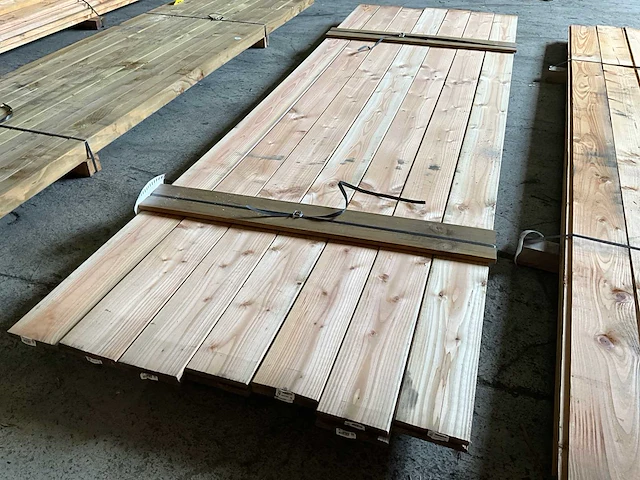 Douglas tuinplank geschaafd 300x14x1,6 cm (14x) - afbeelding 2 van  4