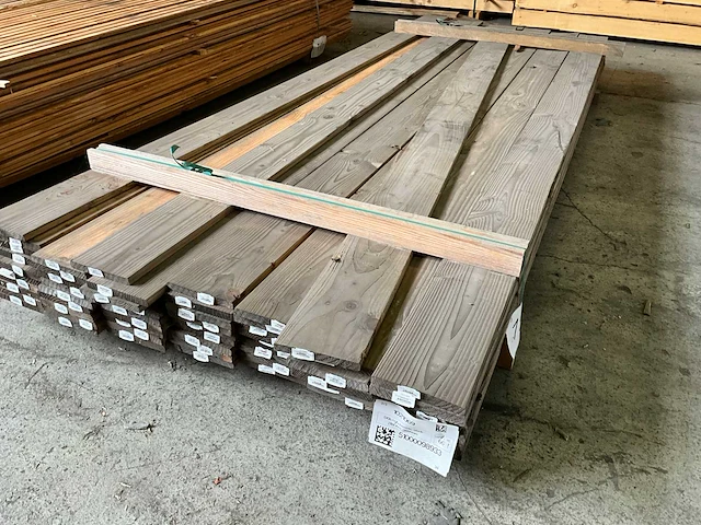 Douglas tuinplank geschaafd 300x16x1,8 cm (66x) - afbeelding 1 van  5