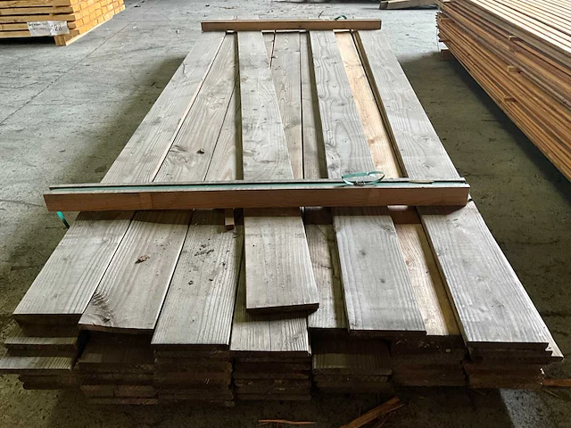 Douglas tuinplank geschaafd 300x16x1,8 cm (66x) - afbeelding 3 van  5
