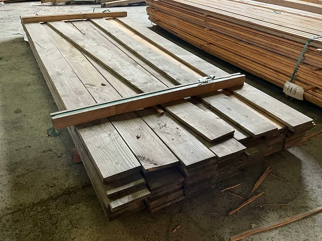Douglas tuinplank geschaafd 300x16x1,8 cm (66x) - afbeelding 4 van  5