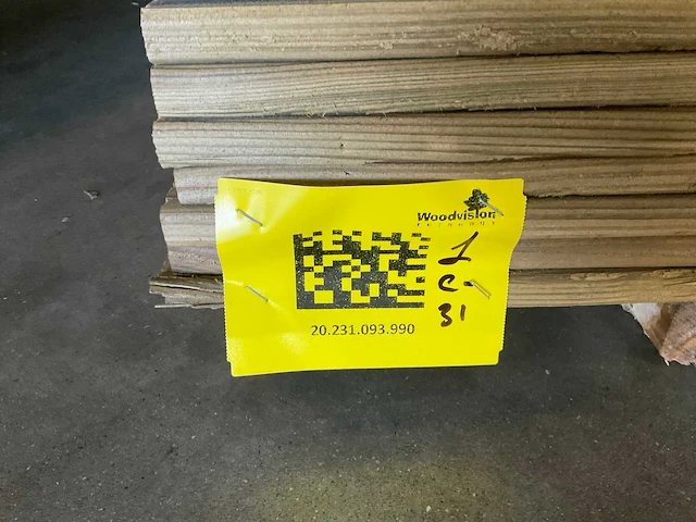 Douglas tuinplank geschaafd groen geïmpregneerd 180x16x1,8 cm (109x) - afbeelding 5 van  6