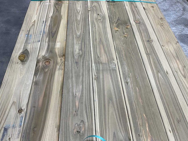 Douglas tuinplank geschaafd groen geïmpregneerd 180x16x1,8 cm (109x) - afbeelding 3 van  6