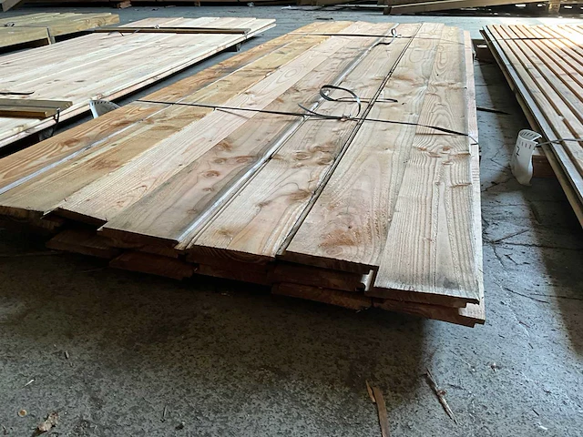 Douglas tuinplank recht rabat 300x15x1,8 cm (19x) - afbeelding 2 van  3