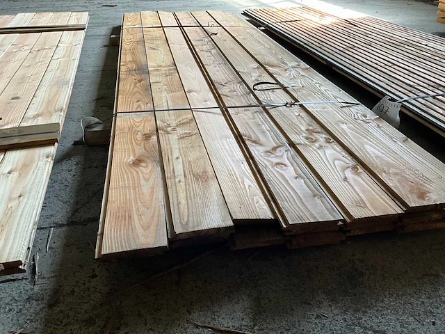 Douglas tuinplank recht rabat 300x15x1,8 cm (19x) - afbeelding 3 van  3