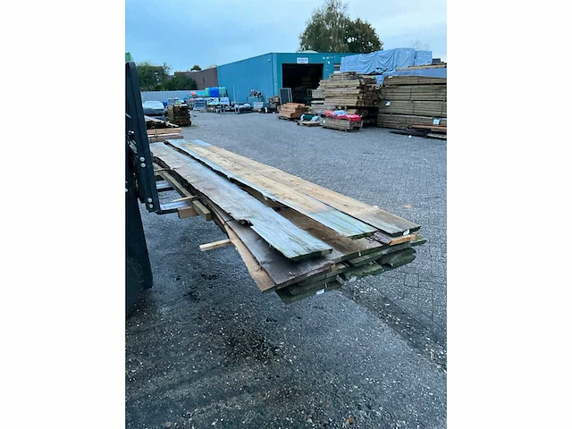 Douglas tuinplank schaaldeel 400x17-26x1,8 cm (20x) - afbeelding 2 van  5
