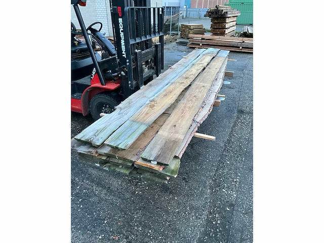 Douglas tuinplank schaaldeel 400x17-26x1,8 cm (20x) - afbeelding 3 van  5